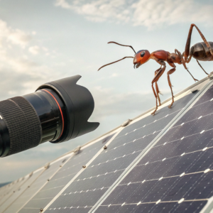 A Incrível Conexão entre uma Formiga e o Futuro da Energia Solar: Você Nunca Imaginou Isso